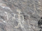Big-hands, big-feet petroglyph
