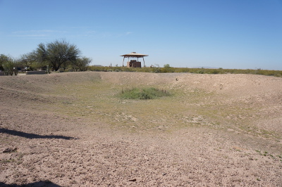 Hohokam Ballcourt Drawing