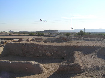 Hohokam Platform Mound at Pueblo Grande