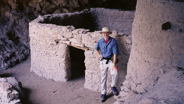 Inside of Roger's Canyon Cliff Dwelling