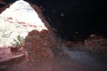 Inside of cave ruin