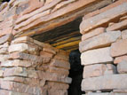 Inside of cliff dwelling